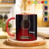 Personalisierte Akustikgitarrenakzent Becher – Das perfekte Geschenk für Musikliebhaber