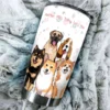 Personalisierte Leben ist besser mit Hunden Katzen Fell Mama Katze Liebhaber Becher Personalized Life Is Better With Dogs Cats Fur Mama Cat Lovers Tumbler Mockup Preview 1.jpg