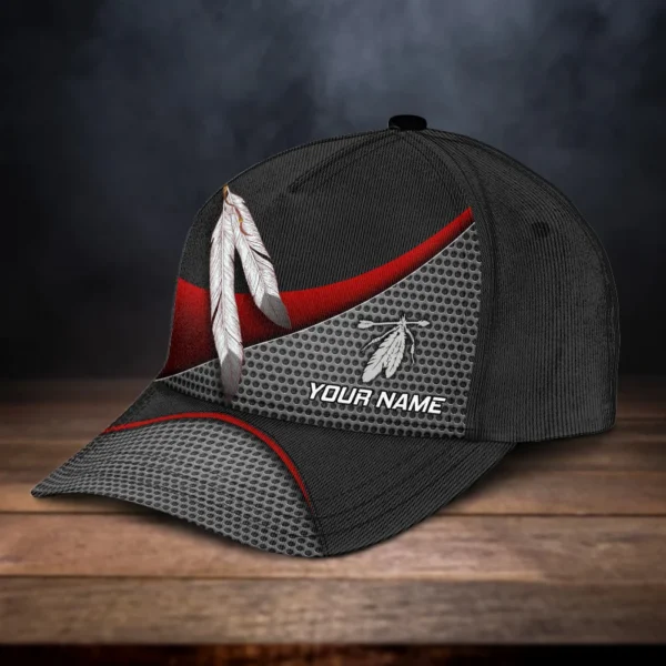 Personalisierte Native Metall Multicolor Classic Cap Personalized Native Metal Multicolor Classic Cap Red MK 3.jpg