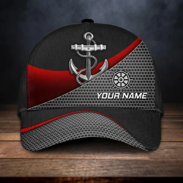 Personalisierte Seemann Metall Multicolor Classic Cap Personalized Sailor Metal Multicolor Classic Cap MK 3.jpg