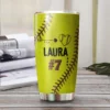 Softball Baseball Personalisierter Becher Softball Baseball Personalized Tumbler MK 1.jpg