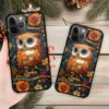 eulen telefonhülle Vibrant Whimsy Embroidered Owl And Floral Personalized Phone Case MK 2.jpg