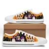 Hexe und Haustier personalisierte Low Top Schuhe - Halloween-Geschenk für Katze Hundeliebhaber Witch And Pet Personalized Low Top Shoes - Halloween Gift For Cat Dog Lovers MK 2.jpg