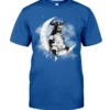Cow Sit On The Moon Klassisches T-Shirt buffer_CowSitOnTheMoonClassicTShirt1749.jpg