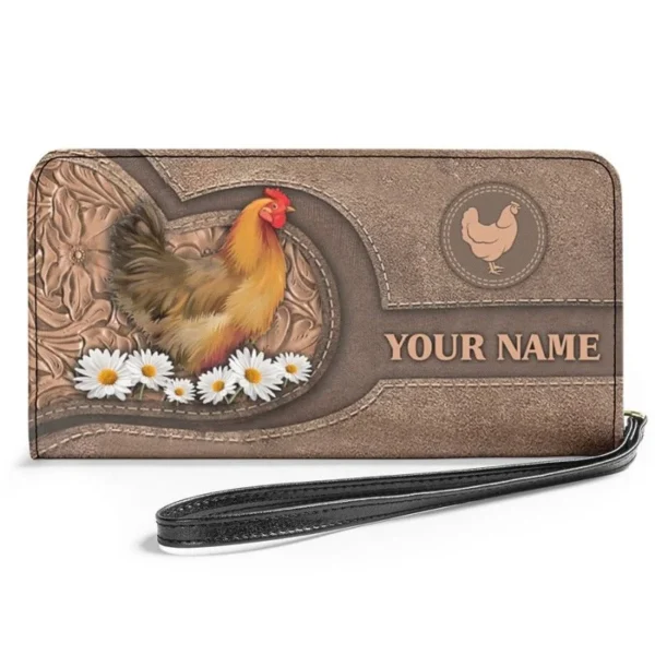 Personalisierte Huhn Clutch Geldbörse buffer_PersonalizedChickenClutchPurse4731.jpg