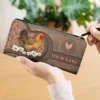 Personalisierte Huhn Clutch Geldbörse buffer_PersonalizedChickenClutchPurse8677.jpg