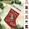 Personalisierte Hund Katze rote Weihnachtsstrumpf Personalized Dog Cat Red Christmas Stocking MK RUN ADS.jpg