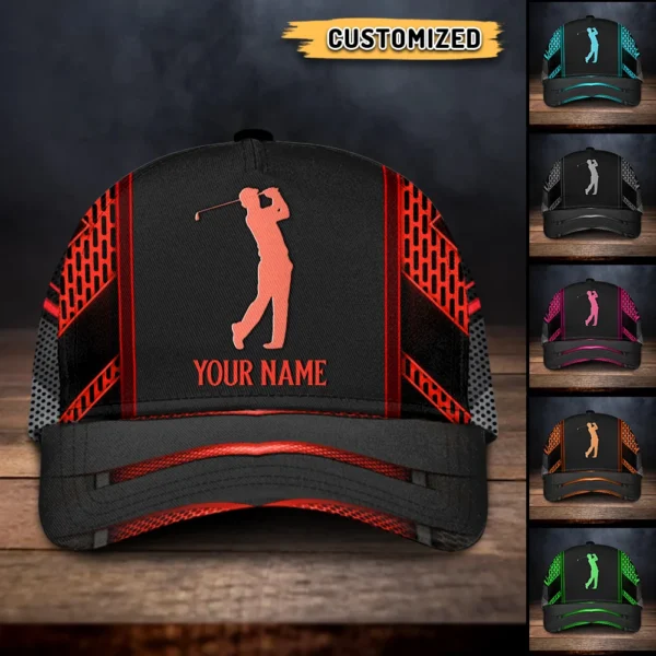 Golf Personalisierte Name Multicolor Classic Cap Golf Personalized Name Multicolor Classic Cap MK.jpg