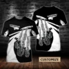 Personalisiertes Saxophon Schwarz und Weiß Alle Shirt Personalized Saxophone Black and White T-Shirt Mockup Ads.jpg