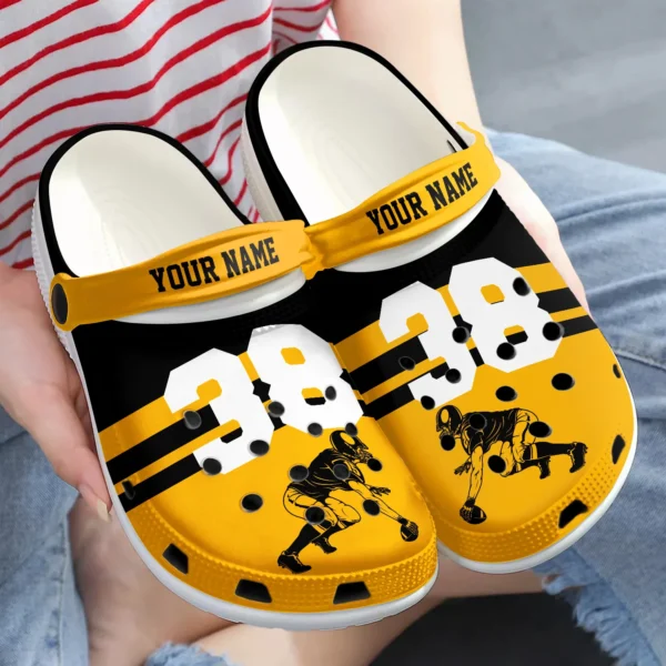 Einfach Liebe Football American Multicolor Personalisierte Clogs Simply Love Football American Multicolor Personalized Crocs Mockup Preview.jpg