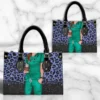 Krankenschwester Ernährung Fakten Multicolor personalisierte Ledertasche Nurse Nutrition Facts Multicolor Personalized Leather Bag Mockup Preview.jpg