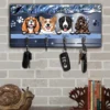 Personalisierte Hund Licht Farben Muster Schlüsselanhänger Personalized Dog Light Colors Pattern Key Holder Mockup Preview.jpg