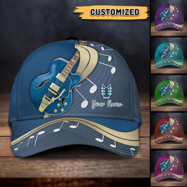 Personalisierte Name E-Gitarre Klassische Kappe Personalized Name Electric Guitar Classic Cap Mockup Ads.jpg