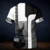 Personalisiertes Name Gitarre Schwarzes T-Shirt V2 Personalized Name Guitar Black T-Shirt 3D Mockup 2.jpg