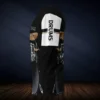 Drum Schwarz und Weiß Personalisierte Name 3D Shirt Drum Black And White Personalized Name 3D Shirt MK 4.jpg