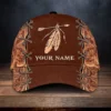 Premium Personalisierte Stolz Native American Klassische Kappe Premium Personalized Proudly Native American Classic Cap mk1.jpg