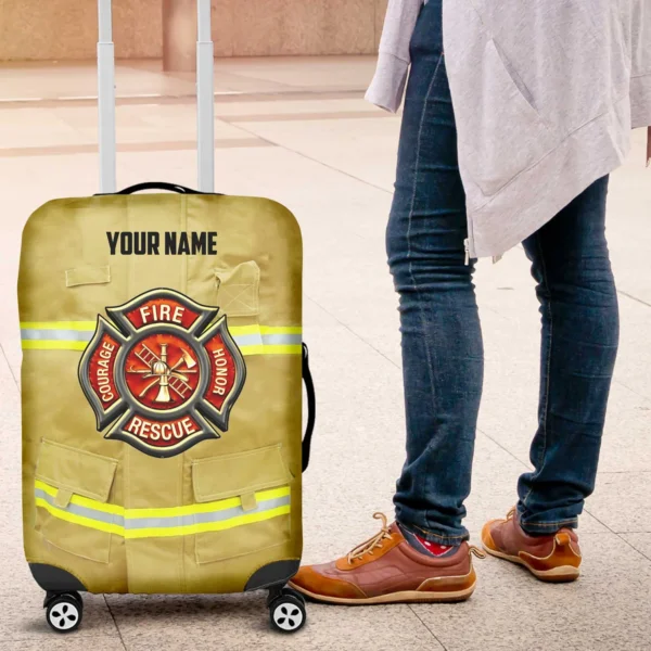 Be Brave Firefighter Personalisierte Gepäckabdeckung Be Brave Firefighter Personalized Luggage Cover mk3.jpg