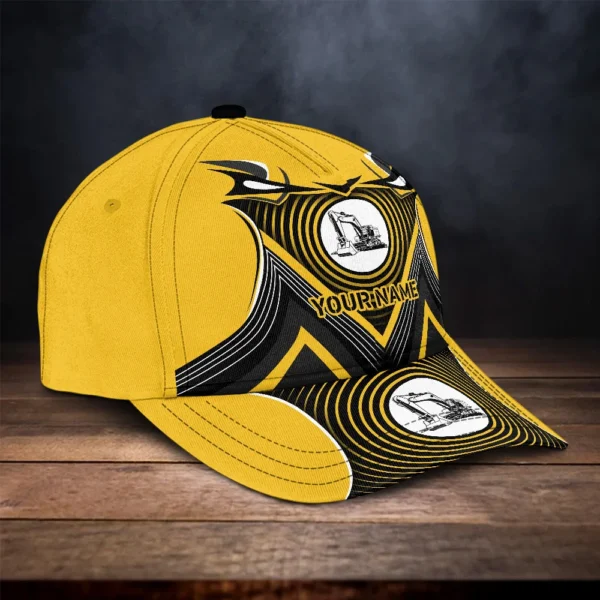Personalisierte Name Bagger Classic Cap Personalized Name Excavator Classic Cap Mockup Preview 1.jpg