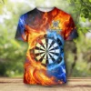 dart t shirt bedrucken Personalized Dartboard Water Fire Custom Name Thunder Lightning All Over Shirts For Men, Darts Team Mockup Preview T Shirt.jpg